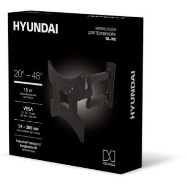 Кронштейн для телевизора Hyundai GL-N2 черный 20